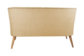 Lamonti 2-sits Soffa - Ljusbrun/Natur - Möbler - Vardagsrum - Soffor - 2-sits soffor