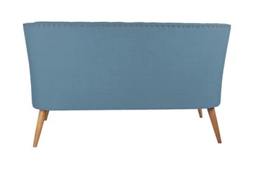 Lamonti 2-sits Soffa - Mörkblå/Natur - Möbler - Vardagsrum - Soffor - 2-sits soffor