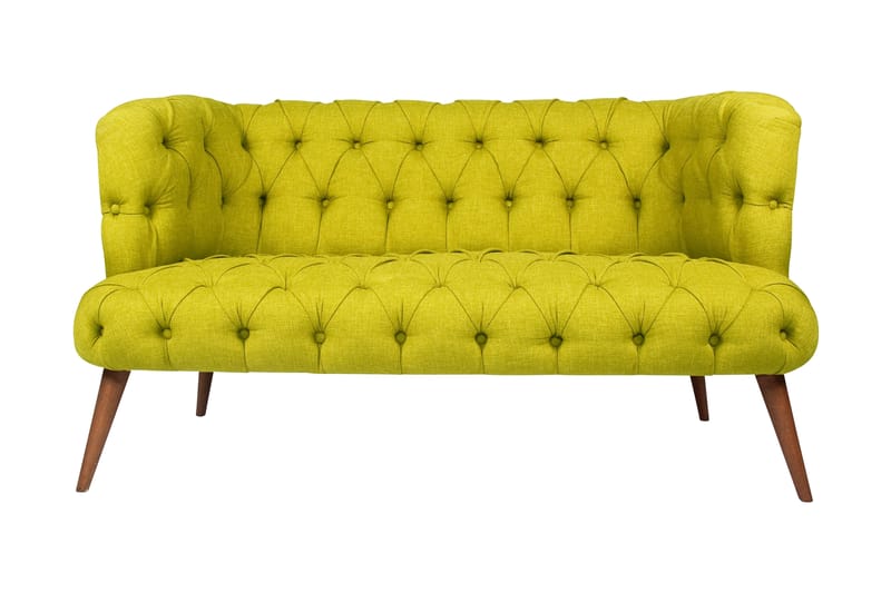 LENWIL 2-sits Soffa Grön/Natur - Möbler - Vardagsrum - Soffor - 2-sits soffor