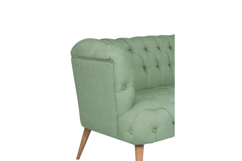 LENWIL 2-sits Soffa Petrolgrön/Natur - Möbler - Vardagsrum - Soffor - 2-sits soffor