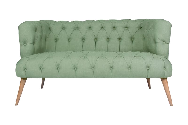 LENWIL 2-sits Soffa Petrolgrön/Natur - Möbler - Vardagsrum - Soffor - 2-sits soffor