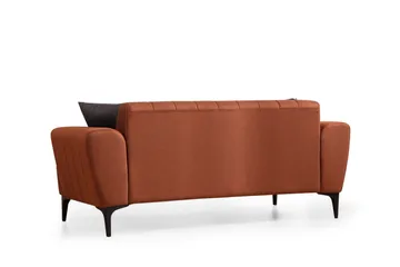 Lilesville 3-sits Soffa - Röd - Möbler - Vardagsrum - Soffor - 2-sits soffor