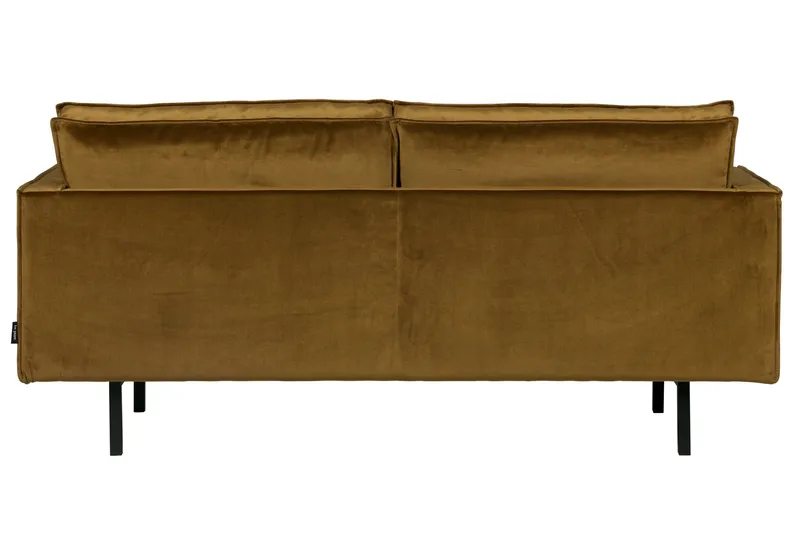 Lissbon 2,5-sits Sammetssoffa - Honungsgul - Möbler - Vardagsrum - Soffor - 2-sits soffor