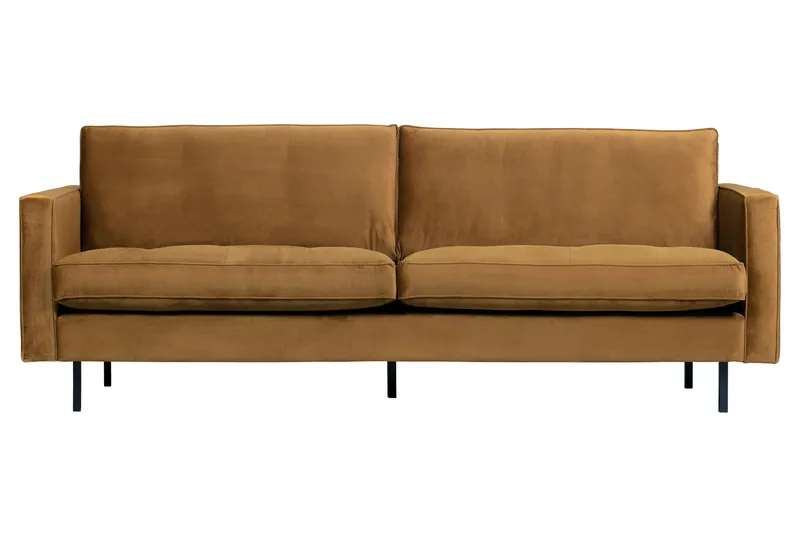 Lissbon 2,5-sits Soffa, Honungsgul
