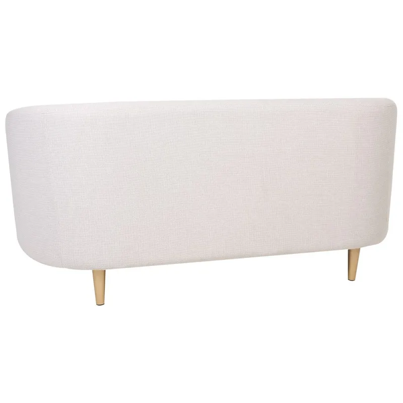 2-sits soffa Loen - Beige, guld - Möbler - Vardagsrum - Soffor - 2-sits soffor