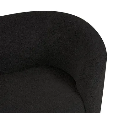 2-sits soffa Loen - Svart, guld - Möbler - Vardagsrum - Soffor - 2-sits soffor