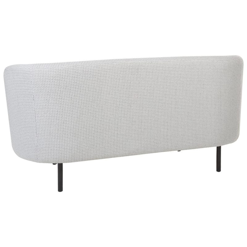 2-sits soffa Loen - Vit, Svart - Möbler - Vardagsrum - Soffor - 2-sits soffor