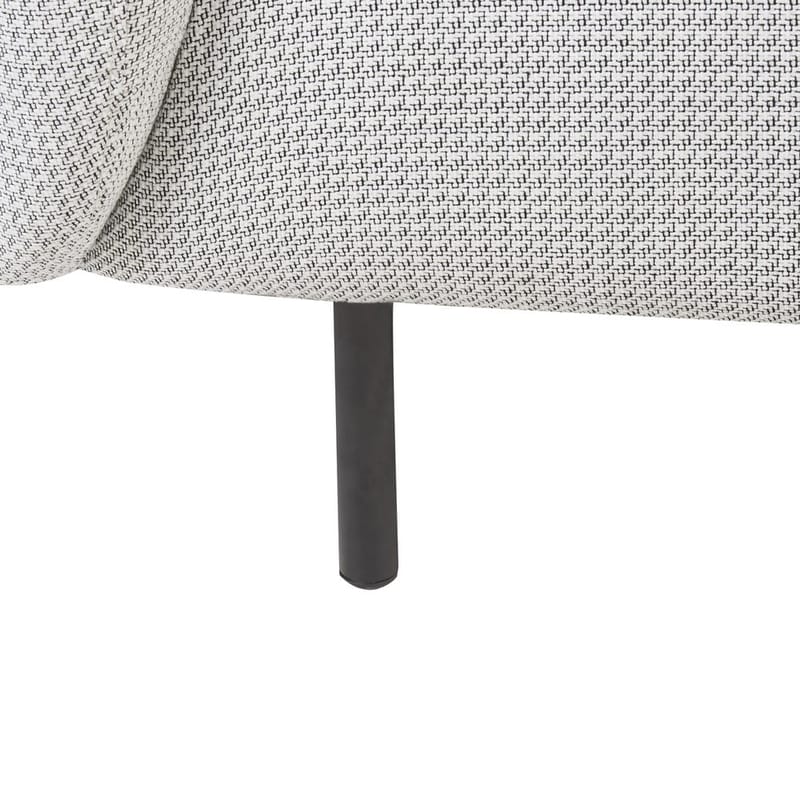 2-sits soffa Loen - Vit, Svart - Möbler - Vardagsrum - Soffor - 2-sits soffor