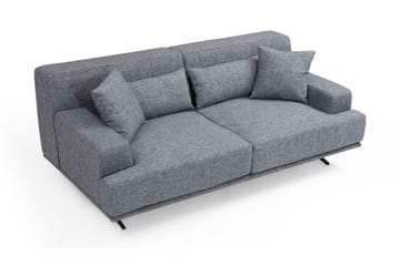 Lums 2-sits Soffa 200 cm i Tyg - Grå - Möbler - Vardagsrum - Soffor - 2-sits soffor
