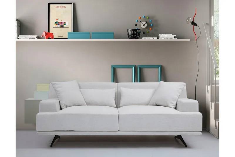 Lums 2-Sits Soffa - Beige - Möbler - Vardagsrum - Soffor - 2-sits soffor