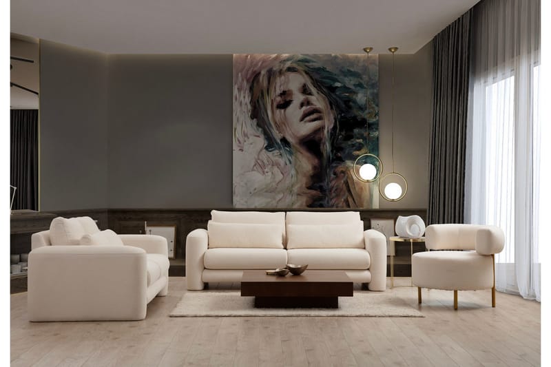 Makhan Soffa 2-sits - Ljusbeige - Möbler - Vardagsrum - Soffor - 2-sits soffor