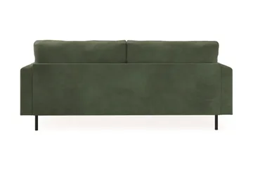 Menard Compact 3-sits Manchestersoffa - Grön - Möbler - Vardagsrum - Soffor - 3-sits soffor