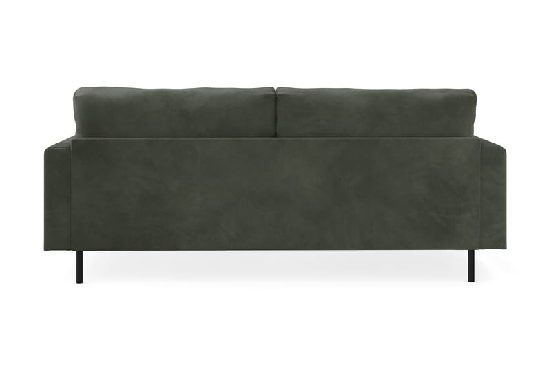 Menard Compact 3-sits Manchestersoffa - Mörkgrön - Möbler - Vardagsrum - Soffor - 3-sits soffor
