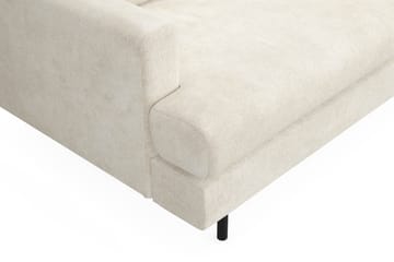 Menard Compact 3-sits Sammetssoffa - Krämvit - Möbler - Vardagsrum - Soffor - 3-sits soffor