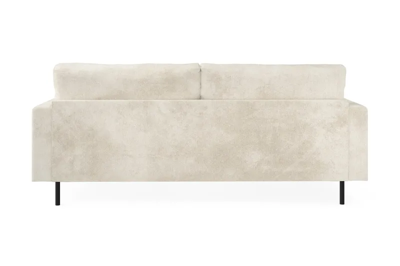 Menard Compact 3-sits Sammetssoffa - Krämvit - Möbler - Vardagsrum - Soffor - 3-sits soffor