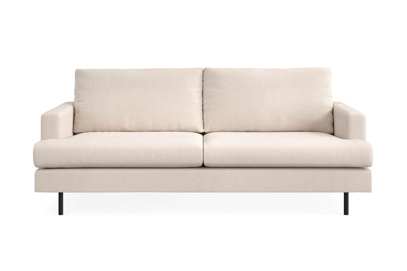 Menard Compact 3-sits Tygsoffa - Beige - Möbler - Vardagsrum - Soffor - 3-sits soffor