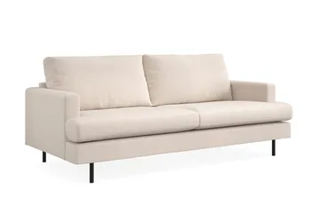 Menard Compact 3-sits Tygsoffa - Beige - Möbler - Vardagsrum - Soffor - 3-sits soffor