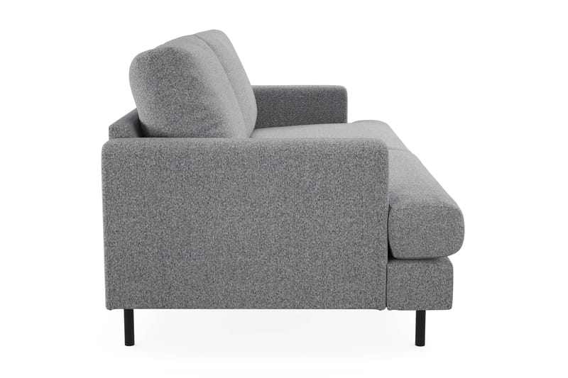 Menard Compact 3-sits Tygsoffa - Grå - Möbler - Vardagsrum - Soffor - 3-sits soffor