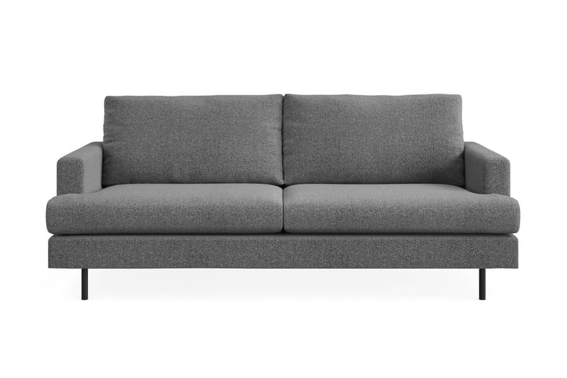 Menard Compact 3-sits Tygsoffa - Mörkgrå - Möbler - Vardagsrum - Soffor - 3-sits soffor