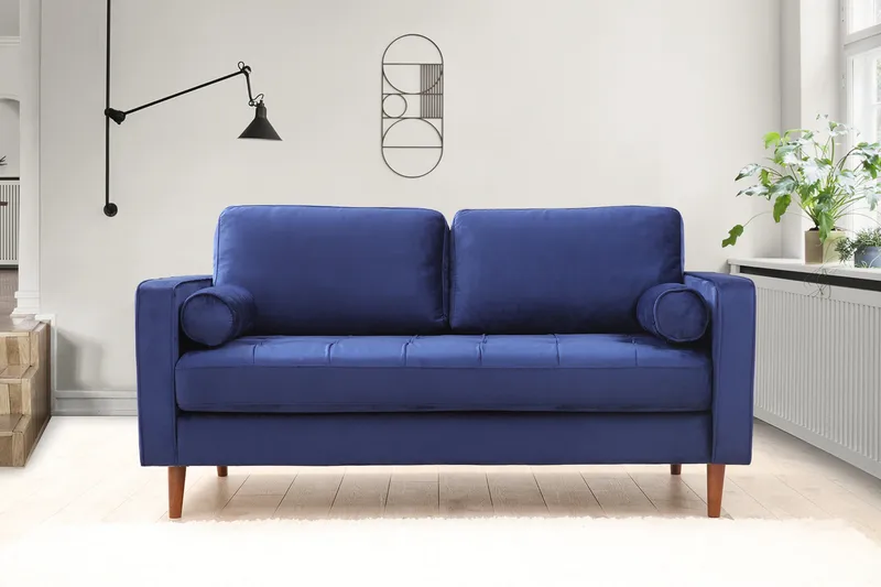 Mirrilnesh Soffa 2-sits - Marinblå - Möbler - Vardagsrum - Soffor - 2-sits soffor