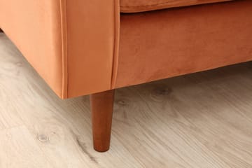 Mirrilnesh Soffa 2-sits - Orange - Möbler - Vardagsrum - Soffor - 2-sits soffor