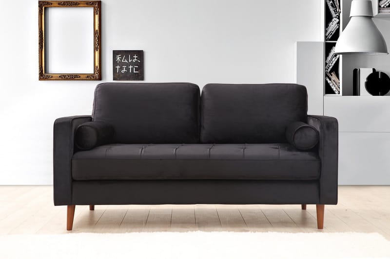 Mirrilnesh Soffa 2-sits - Svart - Möbler - Vardagsrum - Soffor - 2-sits soffor