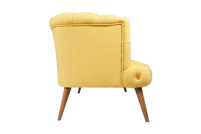 Monroew 2-sits Soffa - Gul/Natur - Möbler - Vardagsrum - Soffor - 2-sits soffor