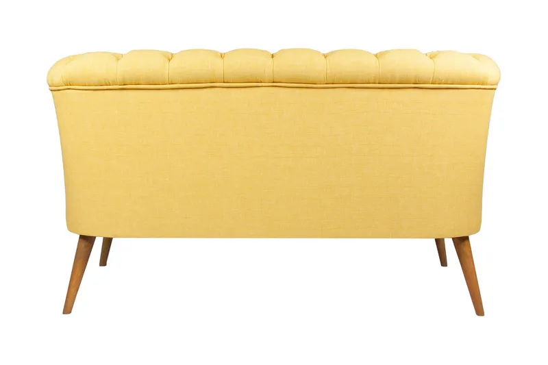 Monroew 2-sits Soffa - Gul/Natur - Möbler - Vardagsrum - Soffor - 2-sits soffor