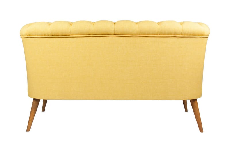 Monroew 2-sits Soffa - Gul/Natur - Möbler - Vardagsrum - Soffor - 2-sits soffor