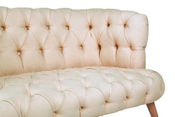 Monroew 2-sits Soffa - Krämvit/Natur - Möbler - Vardagsrum - Soffor - 2-sits soffor