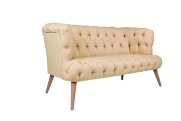 Monroew 2-sits Soffa - Krämvit/Natur - Möbler - Vardagsrum - Soffor - 2-sits soffor