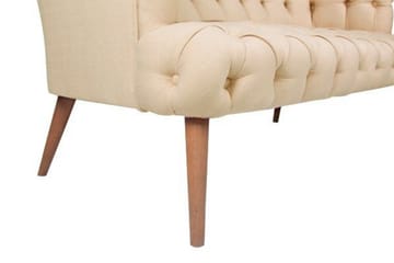 Monroew 2-sits Soffa - Kr ämvit/Natur - Möbler - Vardagsrum - Soffor - 2-sits soffor