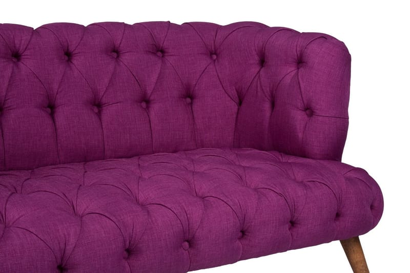 Monroew 2-sits Soffa - Lila/Natur - Möbler - Vardagsrum - Soffor - 2-sits soffor