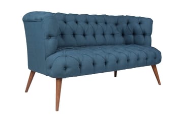 Monroew 2-sits Soffa - Mörkblå/Natur - Möbler - Vardagsrum - Soffor - 2-sits soffor