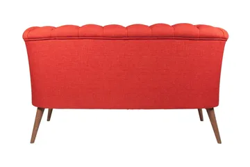 Monroew 2-sits Soffa - Röd/Natur - Möbler - Vardagsrum - Soffor - 2-sits soffor