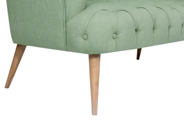 Monroew 2-sits Soffa - Petrolgrön/Natur - Möbler - Vardagsrum - Soffor - 2-sits soffor