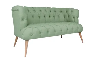Monroew 2-sits Soffa - Petrolgrön/Natur - Möbler - Vardagsrum - Soffor - 2-sits soffor