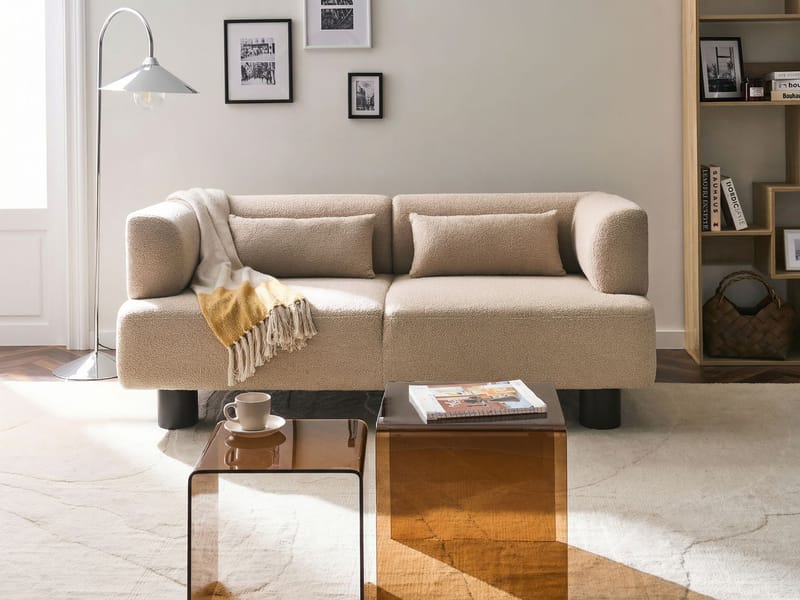 2-sits soffa Movik - Beige - Möbler - Vardagsrum - Soffor - 2-sits soffor