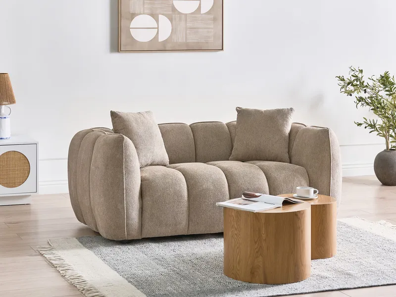 2-sits soffa Ness - Taupe - Möbler - Vardagsrum - Soffor - 2-sits soffor