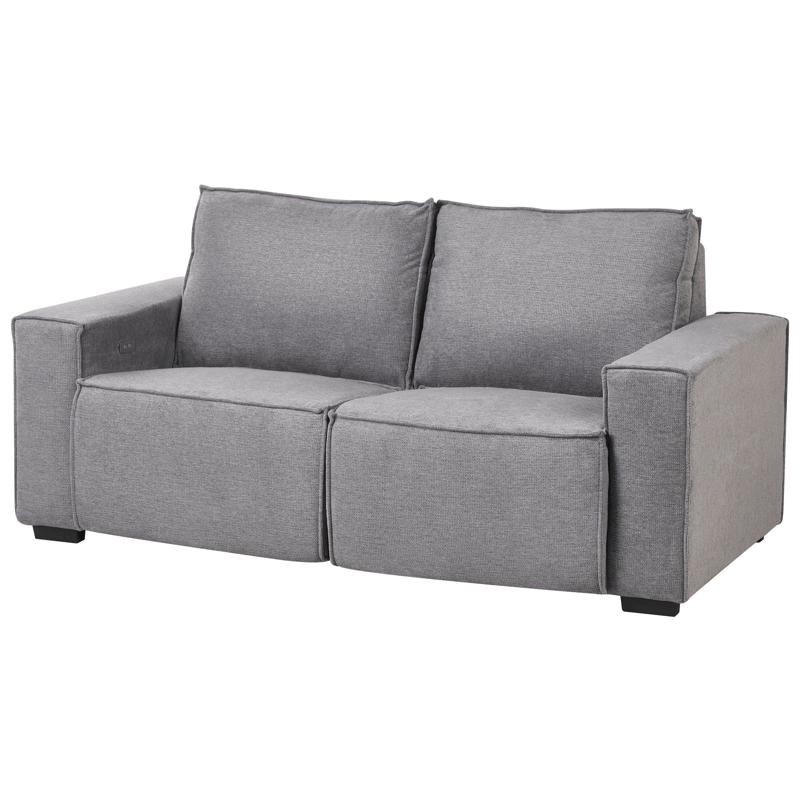 2-sits soffa Nukari - Grå - Möbler - Vardagsrum - Soffor - Reclinersoffor & Biosoffor