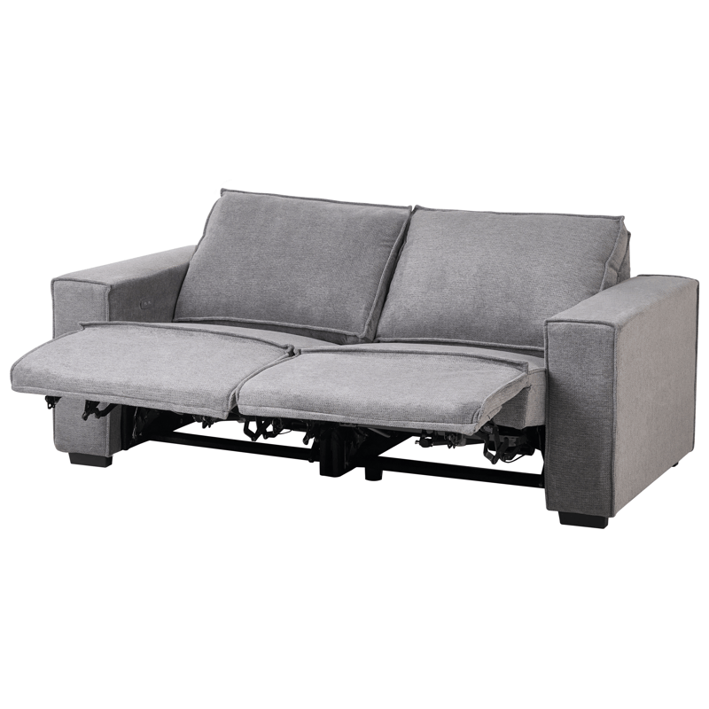 2-sits soffa Nukari - Grå - Möbler - Vardagsrum - Soffor - Reclinersoffor & Biosoffor
