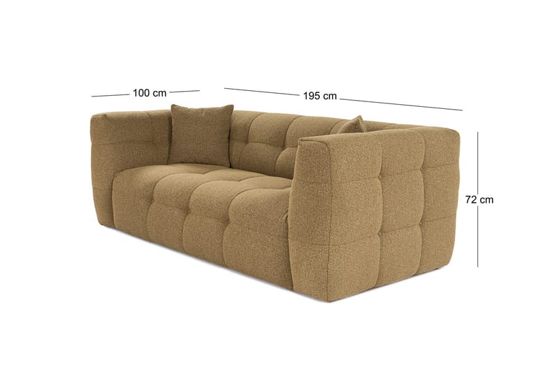 Octavian Soffa 2-sits - Khaki - Möbler - Vardagsrum - Soffor - 2-sits soffor