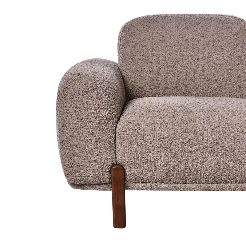 2-sits soffa Odnes i Bouclé - Beige - Möbler - Vardagsrum - Soffor - 2-sits soffor