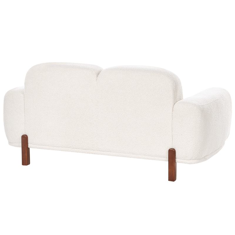 2-sits soffa Odnes i Bouclé - Vit - Möbler - Vardagsrum - Soffor - 2-sits soffor