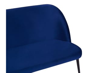 Osbyn 2-sits Soffa - Sammet/Blå - Möbler - Matplats - Kökssoffor & pinnsoffor