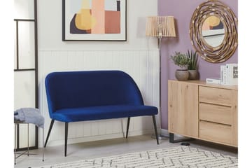 Osbyn 2-sits Soffa - Sammet/Blå - Möbler - Matplats - Kökssoffor & pinnsoffor