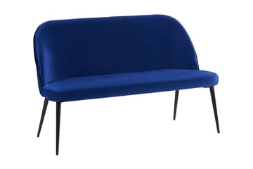 Osbyn 2-sits Soffa - Sammet/Blå - Möbler - Matplats - Kökssoffor & pinnsoffor
