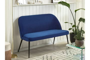 Osbyn 2-sits Soffa - Sammet/Blå - Möbler - Matplats - Kökssoffor & pinnsoffor