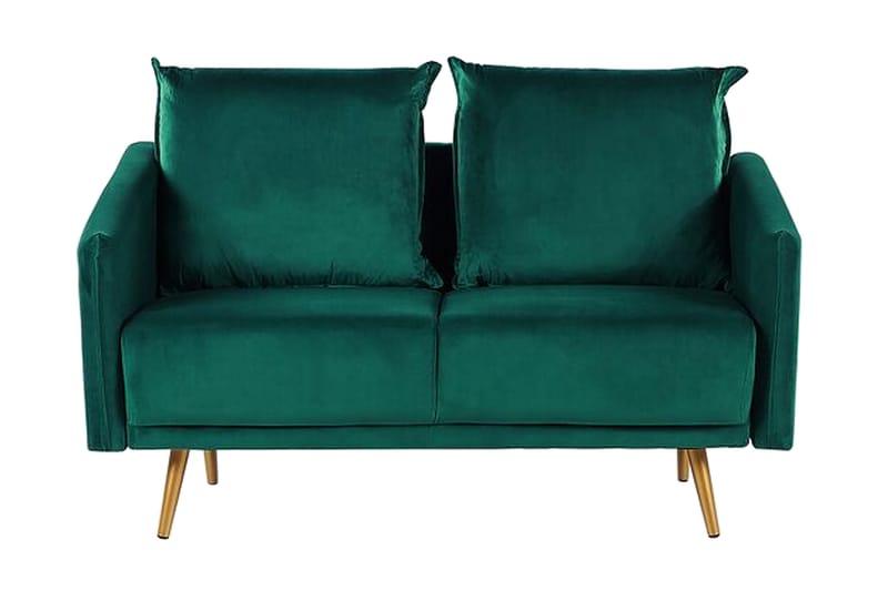 OTTESTAD 2-sits Soffa Sammet/Grön - Möbler - Vardagsrum - Soffor - 2-sits soffor