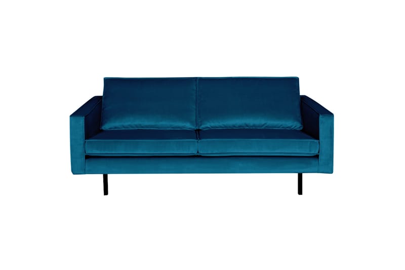 RAFAELE 2,5-sits Sammetssoffa Blå - Möbler - Vardagsrum - Soffor - 2-sits soffor
